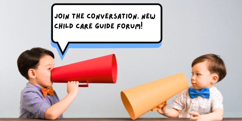 Child Care Guide Forum Banner