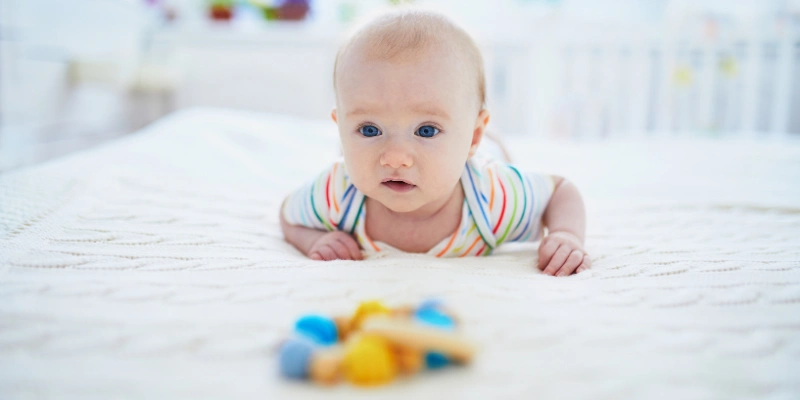 Childcare Learning Stories - Tummy Time