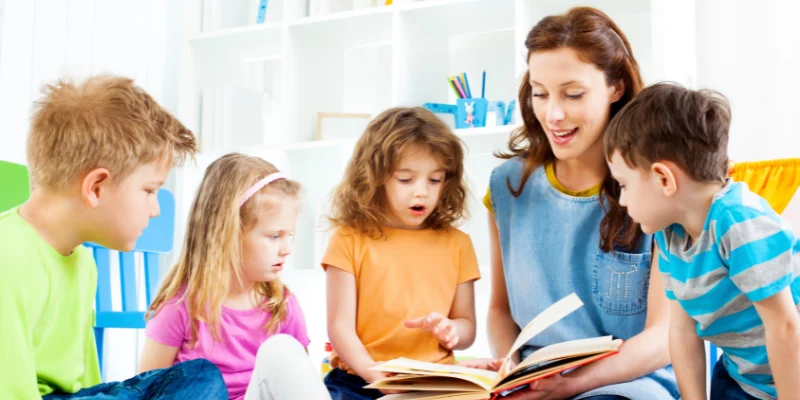 Childcare Learning Stories - Young Children Story Telling